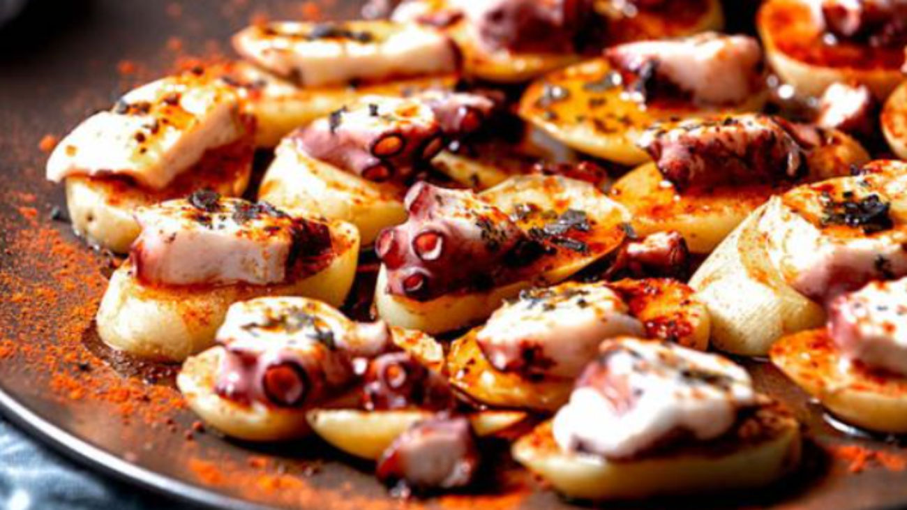 Galician-style octopus