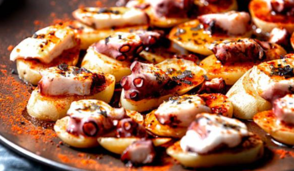 Galician-style octopus